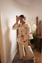 Ivory Floral Co-ord Set