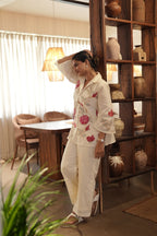 Ivory Floral Co-ord Set